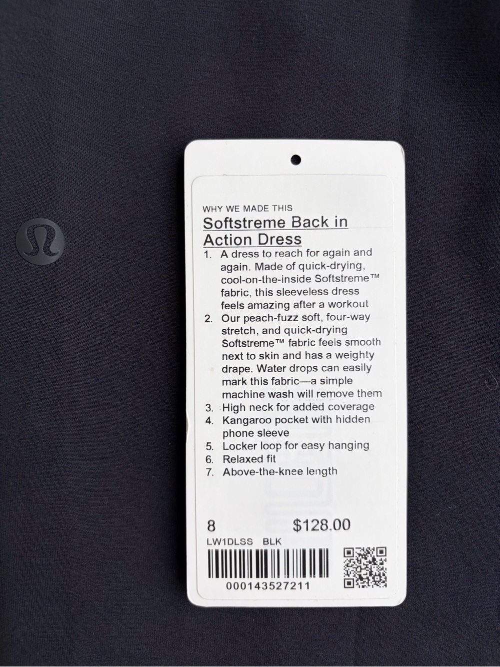 Lululemon Back in Action softstreme dress - Picture 4 of 4
